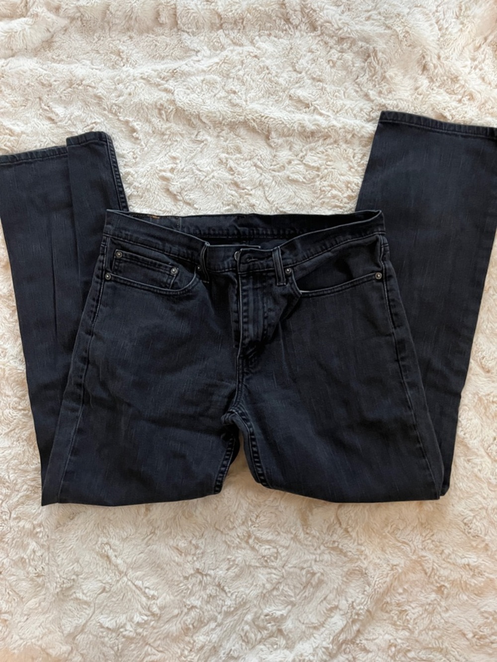 Men's Levi Straight 514 Jeans in Black